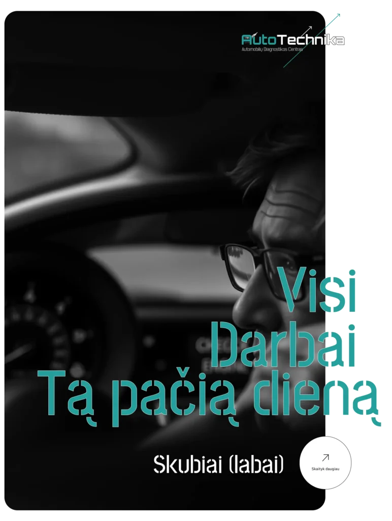 automobilio patikra