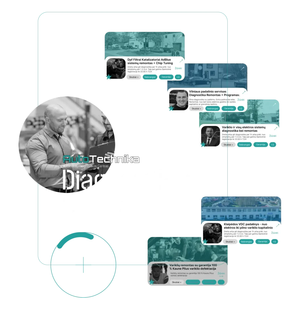 masinos diagnostika kaune autotechnika